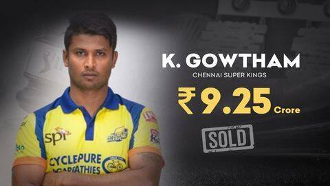 IPL 2021 नीलामी: लीग इतिहास के सबसे महंगे अनकैप्ड भारतीय खिलाड़ी बने कृष्णप्पा गौतम IPL 2021 नीलामी: लीग इतिहास के सबसे महंगे अनकैप्ड भारतीय खिलाड़ी बने कृष्णप्पा गौतम