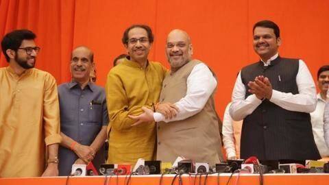 महाराष्ट्र: भाजपा-शिवसेना की फिर हुई दोस्ती, साथ मिलकर चुनाव लड़ेंगी दोनों पार्टियां महाराष्ट्र: भाजपा-शिवसेना की फिर हुई दोस्ती, साथ मिलकर चुनाव लड़ेंगी दोनों पार्टियां