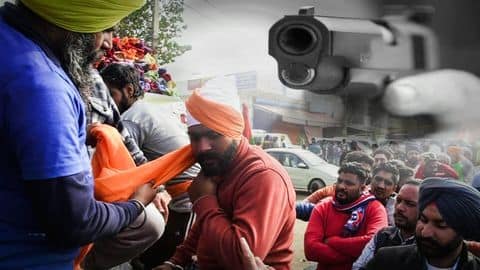 किसान आंदोलन: सिंघु बॉर्डर पर रविवार रात फायरिंग, गोलियां चलाकर गाड़ी से भागे अज्ञात किसान आंदोलन: सिंघु बॉर्डर पर रविवार रात फायरिंग, गोलियां चलाकर गाड़ी से भागे अज्ञात