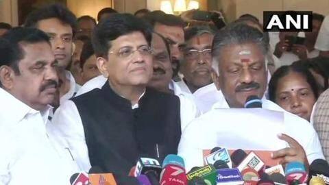 तमिलनाडु में AIADMK-BJP गठबंधन पर मुहर, लोकसभा चुनाव में साथ उतरेंगी दोनों पार्टियां तमिलनाडु में AIADMK-BJP गठबंधन पर मुहर, लोकसभा चुनाव में साथ उतरेंगी दोनों पार्टियां