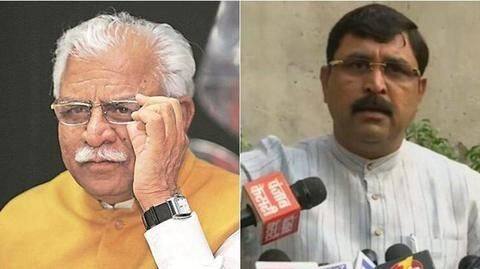 निर्दलीय विधायक कुंडू ने खट्टर सरकार से वापस लिया समर्थन, कहा- भ्रष्ट है सरकार निर्दलीय विधायक कुंडू ने खट्टर सरकार से वापस लिया समर्थन, कहा- भ्रष्ट है सरकार