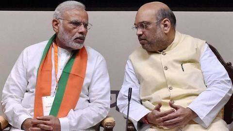 मंत्रियों के नाम फाइनल करने के लिए मोदी से मिले अमित शाह, पांच घंटे चली बैठक मंत्रियों के नाम फाइनल करने के लिए मोदी से मिले अमित शाह, पांच घंटे चली बैठक