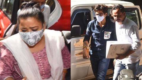 ड्रग्स मामला: अदालत ने भारती और हर्ष को 14 दिन की न्यायिक हिरासत में भेजा ड्रग्स मामला: अदालत ने भारती और हर्ष को 14 दिन की न्यायिक हिरासत में भेजा