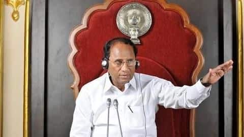 आंध्र प्रदेश विधानसभा के पूर्व स्पीकर ने की आत्महत्या, लगा था फर्नीचर चोरी का आऱोप आंध्र प्रदेश विधानसभा के पूर्व स्पीकर ने की आत्महत्या, लगा था फर्नीचर चोरी का आऱोप