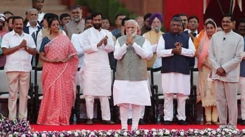 नई मोदी सरकार के 51 मंत्री करोड़पति, 22 के खिलाफ आपराधिक मामले दर्ज- रिपोर्ट नई मोदी सरकार के 51 मंत्री करोड़पति, 22 के खिलाफ आपराधिक मामले दर्ज- रिपोर्ट