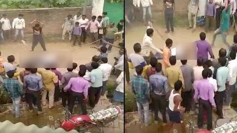 फतेहपुर: अपनी पत्नी की हत्या कर भाग रहे आरोपी को भीड़ ने पीट-पीटकर मार डाला फतेहपुर: अपनी पत्नी की हत्या कर भाग रहे आरोपी को भीड़ ने पीट-पीटकर मार डाला