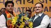 भाजपा में शामिल हुए ज्योतिरादित्य सिंधिया, नड्डा की मौजूदगी में ली सदस्यता