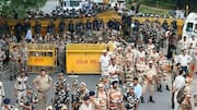 26,000 कर्मी तैनात, शराब दुकानें बंद और ट्रेनें रद्द: CJP प्रदर्शन को लेकर छावनी बना दिल्ली