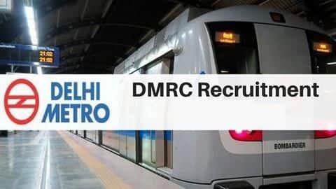 DMRC Recruitment: मैनेजर और असिस्टेंट मैनेजर पदों पर निकली भर्ती, मिलेगा 90 हजार से अधिक वेतन DMRC Recruitment: मैनेजर और असिस्टेंट मैनेजर पदों पर निकली भर्ती, मिलेगा 90 हजार से अधिक वेतन