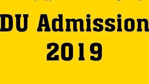 DU Admission 2019: अब 01 मई से शुरू होगी प्रवेश के लिए आवेदन प्रक्रिया, जानें DU Admission 2019: अब 01 मई से शुरू होगी प्रवेश के लिए आवेदन प्रक्रिया, जानें