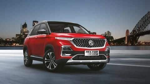 धमाल मचाने के लिए आ गई न्यू MG हेक्टर, कई इंजन ऑप्शन्स के साथ हुई लॉन्च धमाल मचाने के लिए आ गई न्यू MG हेक्टर, कई इंजन ऑप्शन्स के साथ हुई लॉन्च
