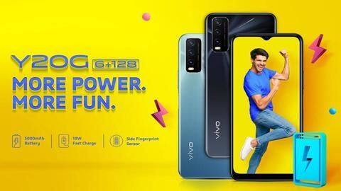 भारत में आया वीवो का नया स्मार्टफोन Y20G, शानदार फीचर्स के साथ हुआ लॉन्च भारत में आया वीवो का नया स्मार्टफोन Y20G, शानदार फीचर्स के साथ हुआ लॉन्च