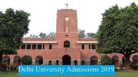 DU Admission 2019: अभी तक 1.5 लाख से भी अधिक छात्र कर चुकें हैं रजिस्ट्रेशन, जानें DU Admission 2019: अभी तक 1.5 लाख से भी अधिक छात्र कर चुकें हैं रजिस्ट्रेशन, जानें