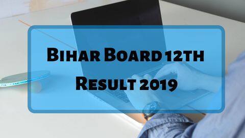 Bihar Board 12th Result 2019: जारी हुआ रिजल्ट, यहां से जानें कैसे देखें अपना परिणाम Bihar Board 12th Result 2019: जारी हुआ रिजल्ट, यहां से जानें कैसे देखें अपना परिणाम
