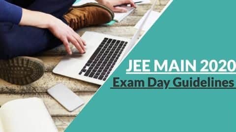 JEE Main 2020: आज से शुरू हुई परीक्षा के लिए इन बातों का रखें ध्यान JEE Main 2020: आज से शुरू हुई परीक्षा के लिए इन बातों का रखें ध्यान