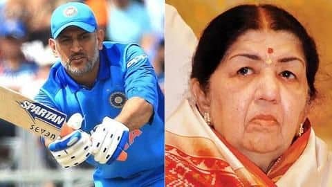 लता मंगेश्कर ने पूछा सवाल, "जब मैं रिटायर नहीं हुई तो धोनी क्यों?" लता मंगेश्कर ने पूछा सवाल, "जब मैं रिटायर नहीं हुई तो धोनी क्यों?"