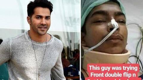वरुण धवन ने फिर दिखाई दरियादिली, डांसर के इलाज के लिए दिए पांच लाख रुपये वरुण धवन ने फिर दिखाई दरियादिली, डांसर के इलाज के लिए दिए पांच लाख रुपये
