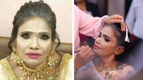 जिस तस्वीर को लेकर रानू हुईं ट्रोल, मेकअप आर्टिस्ट ने बताया उसे फेक; देखें मेकअप वीडियो जिस तस्वीर को लेकर रानू हुईं ट्रोल, मेकअप आर्टिस्ट ने बताया उसे फेक; देखें मेकअप वीडियो