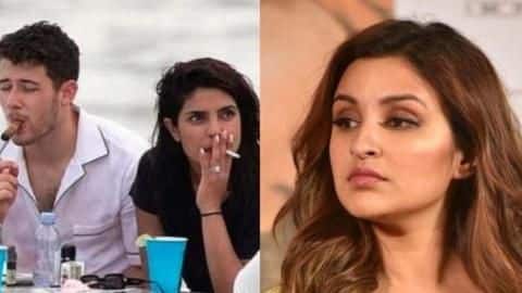 प्रियंका चोपड़ा की स्मोकिंग वाली वायरल फोटो पर परिणीति ने दिया रिएक्शन, कहा ये प्रियंका चोपड़ा की स्मोकिंग वाली वायरल फोटो पर परिणीति ने दिया रिएक्शन, कहा ये