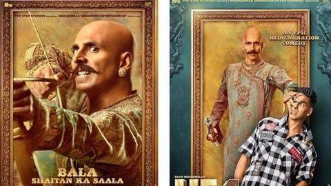 'हाउसफुल 4' में अक्षय कुमार के मेक-अप के लिए लगते थे घंटो 'हाउसफुल 4' में अक्षय कुमार के मेक-अप के लिए लगते थे घंटो
