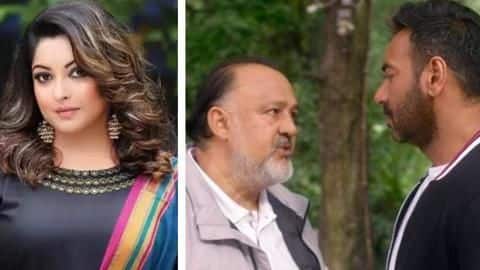 तनुश्री ने यौन शोषण के आरोपी आलोक नाथ को लेकर अजय देवगन पर उठाये सवाल तनुश्री ने यौन शोषण के आरोपी आलोक नाथ को लेकर अजय देवगन पर उठाये सवाल