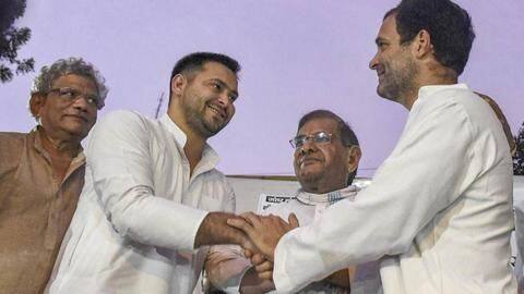 बिहार चुनाव: महागठबंधन में मतभेद, कांग्रेस को 60 से अधिक सीटें देने को तैयार नहीं RJD बिहार चुनाव: महागठबंधन में मतभेद, कांग्रेस को 60 से अधिक सीटें देने को तैयार नहीं RJD