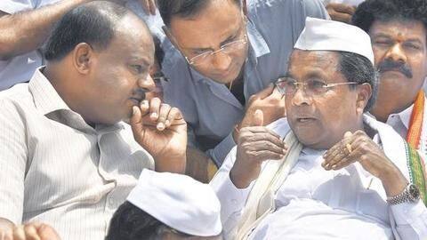 कर्नाटक: कांग्रेस-JD(S) गठबंधन पर संकट के बादल, कांग्रेस का अकेले उपचुनाव लड़ने का फैसला कर्नाटक: कांग्रेस-JD(S) गठबंधन पर संकट के बादल, कांग्रेस का अकेले उपचुनाव लड़ने का फैसला