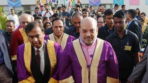 मुकेश अंबानी ने की अमित शाह की तारीफ, कहा- आप सच्चे कर्मयोगी और लौह पुरुष मुकेश अंबानी ने की अमित शाह की तारीफ, कहा- आप सच्चे कर्मयोगी और लौह पुरुष