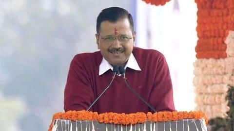 दिल्ली: अरविंद केजरीवाल ने लगातार तीसरी बार ली मुख्यमंत्री पद की शपथ, सभी पुराने मंत्री बरकरार दिल्ली: अरविंद केजरीवाल ने लगातार तीसरी बार ली मुख्यमंत्री पद की शपथ, सभी पुराने मंत्री बरकरार