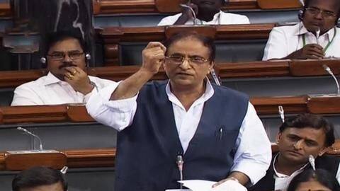 आजम खान के विवादित बयान पर हंगामा तेज, सदन से निलंबित करने की मांग आजम खान के विवादित बयान पर हंगामा तेज, सदन से निलंबित करने की मांग