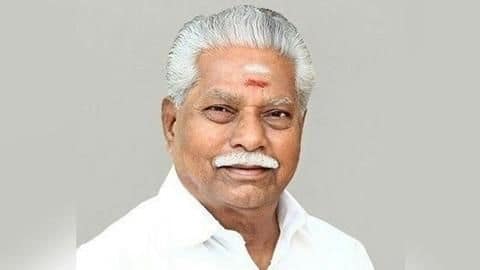 तमिलनाडु के कृषि मंत्री का निधन, दो हफ्ते पहले पाए गए थे कोरोना वायरस से संक्रमित तमिलनाडु के कृषि मंत्री का निधन, दो हफ्ते पहले पाए गए थे कोरोना वायरस से संक्रमित