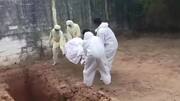 पुडुचेरी: स्वास्थ्यकर्मियों ने गड्ढे में फेंका कोरोना संक्रमित का शव, जांच के आदेश