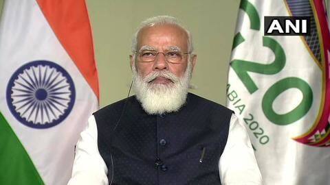 G-20 सम्मेलन: प्रधानमंत्री मोदी बोले- द्वितीय विश्व युद्ध के बाद कोरोना वायरस सबसे बड़ी वैश्विक चुनौती G-20 सम्मेलन: प्रधानमंत्री मोदी बोले- द्वितीय विश्व युद्ध के बाद कोरोना वायरस सबसे बड़ी वैश्विक चुनौती