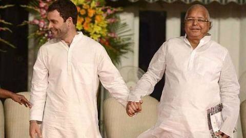 आत्मघाती है राहुल गांधी की इस्तीफे की पेशकश, भाजपा के जाल में फंसने जैसा- लालू यादव आत्मघाती है राहुल गांधी की इस्तीफे की पेशकश, भाजपा के जाल में फंसने जैसा- लालू यादव