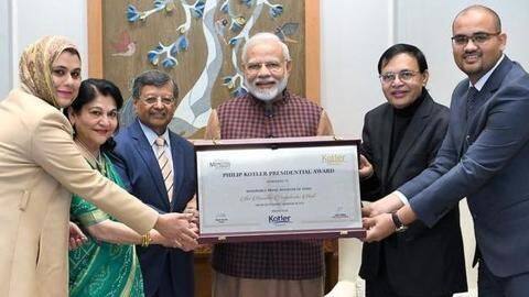 क्या है मोदी को मिला 'फ़िलिप कोट्लर प्रेसिडेन्शियल अवार्ड' और क्यों है इस पर विवाद, जानें क्या है मोदी को मिला 'फ़िलिप कोट्लर प्रेसिडेन्शियल अवार्ड' और क्यों है इस पर विवाद, जानें