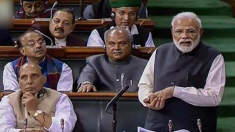 लोकसभा में प्रधानमंत्री मोदी का वार, महागठबंधन को बताया महामिलावट लोकसभा में प्रधानमंत्री मोदी का वार, महागठबंधन को बताया महामिलावट