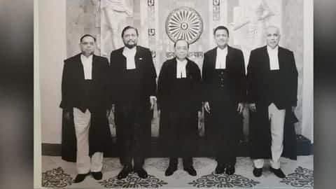 अयोध्या मामले में फैसला सुनाने वाले पांचों न्यायाधीशों की सुरक्षा बढ़ाई गई, कोई विशिष्ट खतरा नहीं अयोध्या मामले में फैसला सुनाने वाले पांचों न्यायाधीशों की सुरक्षा बढ़ाई गई, कोई विशिष्ट खतरा नहीं