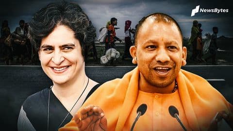 प्रवासी मजदूरों के लिए बसों को लेकर आमने-सामने प्रियंका गांधी और योगी सरकार, जानें पूरा मामला प्रवासी मजदूरों के लिए बसों को लेकर आमने-सामने प्रियंका गांधी और योगी सरकार, जानें पूरा मामला
