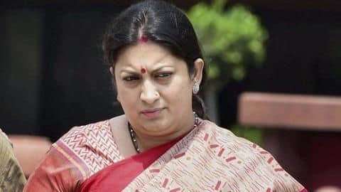 कांग्रेस सहयोगी का बयान, पतियों की संख्या के साथ बढ़ रहा ईरानी की बिंदी का आकार कांग्रेस सहयोगी का बयान, पतियों की संख्या के साथ बढ़ रहा ईरानी की बिंदी का आकार