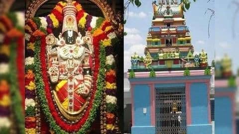 हैदराबाद: चिल्कुर मंदिर के पुजारी ने भगवान बालाजी समेत दूसरे देवी-देवताओं के लिए मांगी नागरिकता हैदराबाद: चिल्कुर मंदिर के पुजारी ने भगवान बालाजी समेत दूसरे देवी-देवताओं के लिए मांगी नागरिकता