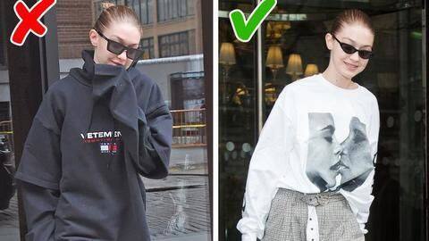Wear loose clothing to make your look attractive like this Wear loose clothing to make your look attractive like this