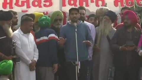 Vijendra Singh reached the Singhu border in support of farmers Vijendra Singh reached the Singhu border in support of farmers