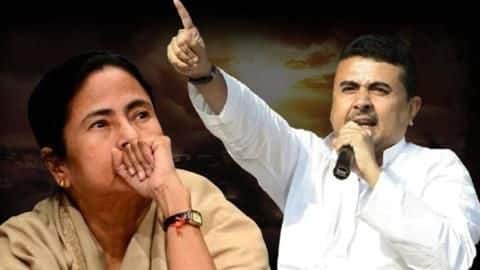 पश्चिम बंगाल विधानसभा चुनाव: भाजपा ने नंदीग्राम से ममता बनर्जी के सामने सुवेंदु अधिकारी को उतारा पश्चिम बंगाल विधानसभा चुनाव: भाजपा ने नंदीग्राम से ममता बनर्जी के सामने सुवेंदु अधिकारी को उतारा