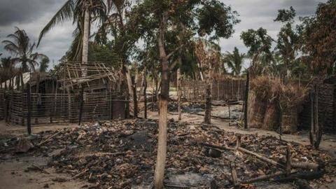 मोजाम्बिक में इस्लामी आतंकवादियों में फुटबॉल मैदान में काटे 50 लोगों के सिर मोजाम्बिक में इस्लामी आतंकवादियों में फुटबॉल मैदान में काटे 50 लोगों के सिर