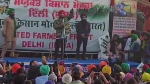 Diljit Dosanjh reached Singhu border in support of farmers Diljit Dosanjh reached Singhu border in support of farmers