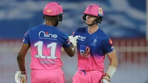 IPL 2020: चौथे मुकाबले में RR ने CSK को हराया, जानें मैच में बने रिकॉर्ड्स IPL 2020: चौथे मुकाबले में RR ने CSK को हराया, जानें मैच में बने रिकॉर्ड्स