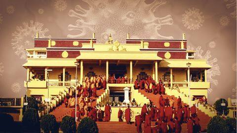 हिमाचल प्रदेश: धर्मशाला के ग्युतो मठ में 154 बौद्ध भिक्षु मिले कोरोना वायरस संक्रमित हिमाचल प्रदेश: धर्मशाला के ग्युतो मठ में 154 बौद्ध भिक्षु मिले कोरोना वायरस संक्रमित
