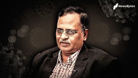 दिल्ली: स्वास्थ्य मंत्री सत्येंद्र जैन हुए कोरोना वायरस संक्रमित, दूसरी जांच में हुई पुष्टि दिल्ली: स्वास्थ्य मंत्री सत्येंद्र जैन हुए कोरोना वायरस संक्रमित, दूसरी जांच में हुई पुष्टि