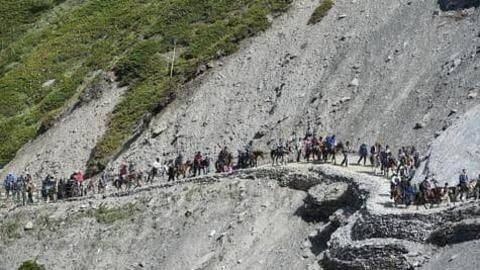 कोरोना वायरस के बढ़ते मामलों के कारण इस साल अमरनाथ यात्रा रद्द कोरोना वायरस के बढ़ते मामलों के कारण इस साल अमरनाथ यात्रा रद्द