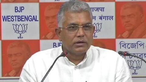 महिला प्रदर्शनकारी पर अभद्र टिप्पणी को लेकर दिलीप घोष के खिलाफ दर्ज हुआ मामला महिला प्रदर्शनकारी पर अभद्र टिप्पणी को लेकर दिलीप घोष के खिलाफ दर्ज हुआ मामला
